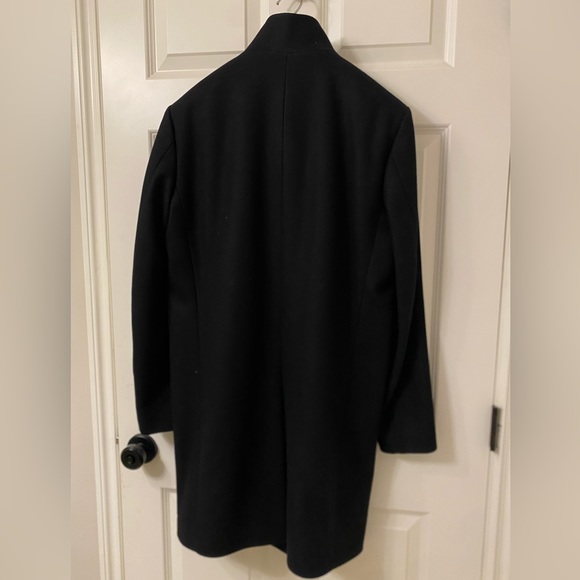 Theory Black Wool Jacket with Buttons - Picture 4 of 4